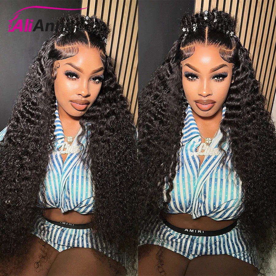 Curly Water Wave Human Hair Bundles